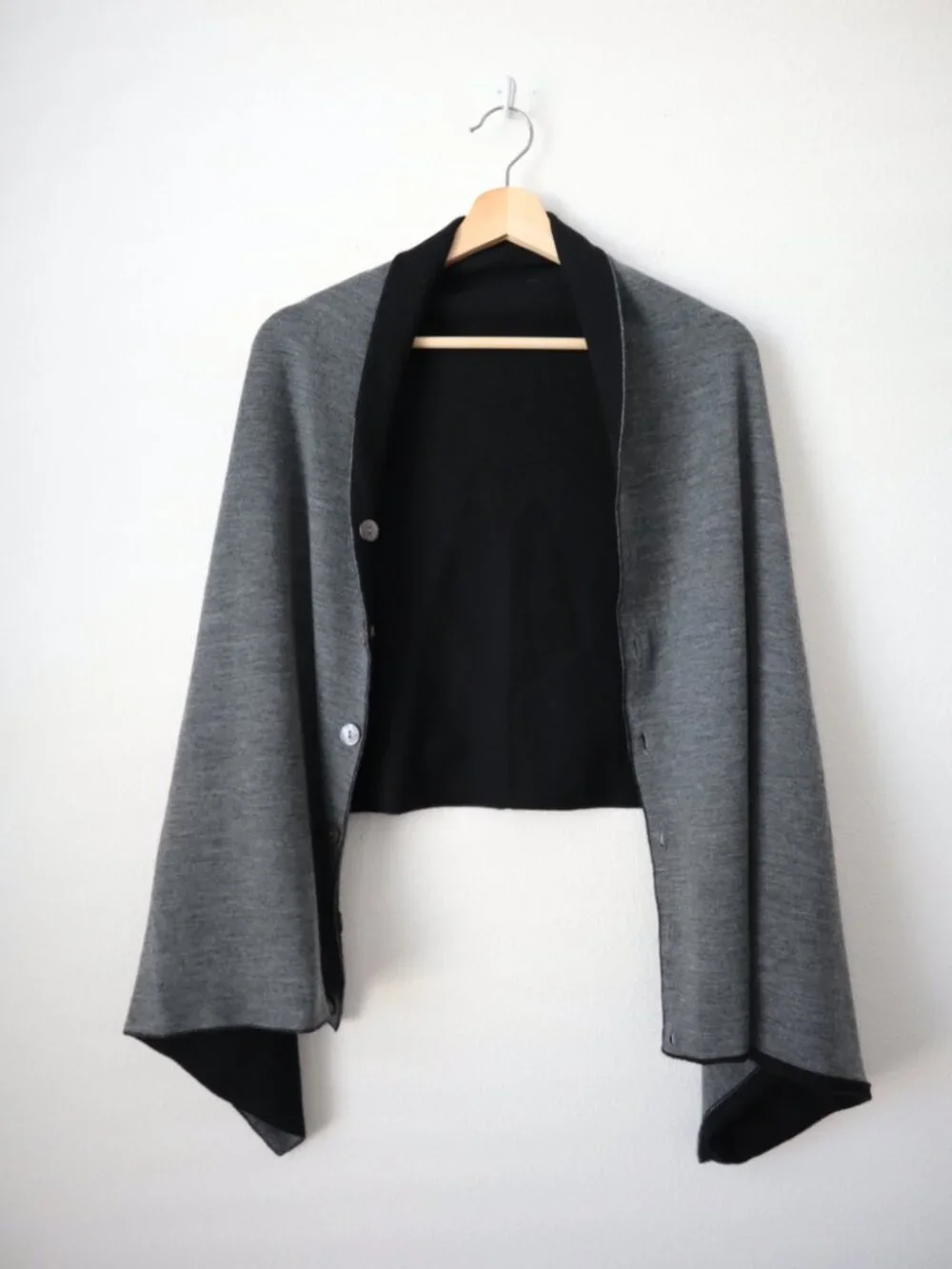 Orvis Reversible Wool Wrap Cape Scarf